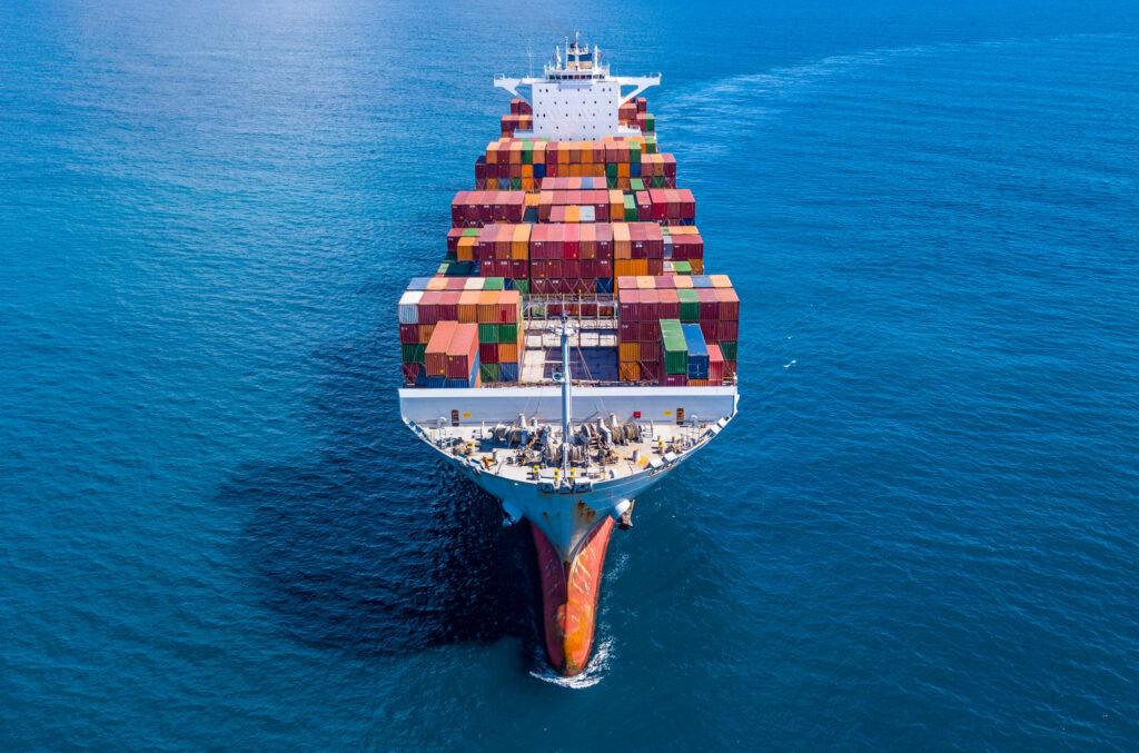 Containership on Blue Waters