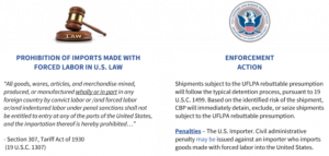 The Uyghur Forced Labor Prevention Act (UFLPA) goes into effect on June 21, 2022
